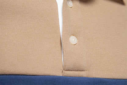 Langarm-Sweatshirt mit Polokragen für Herren – 2025 Frühlings-Casual-Streetwear-Top | HD3006 