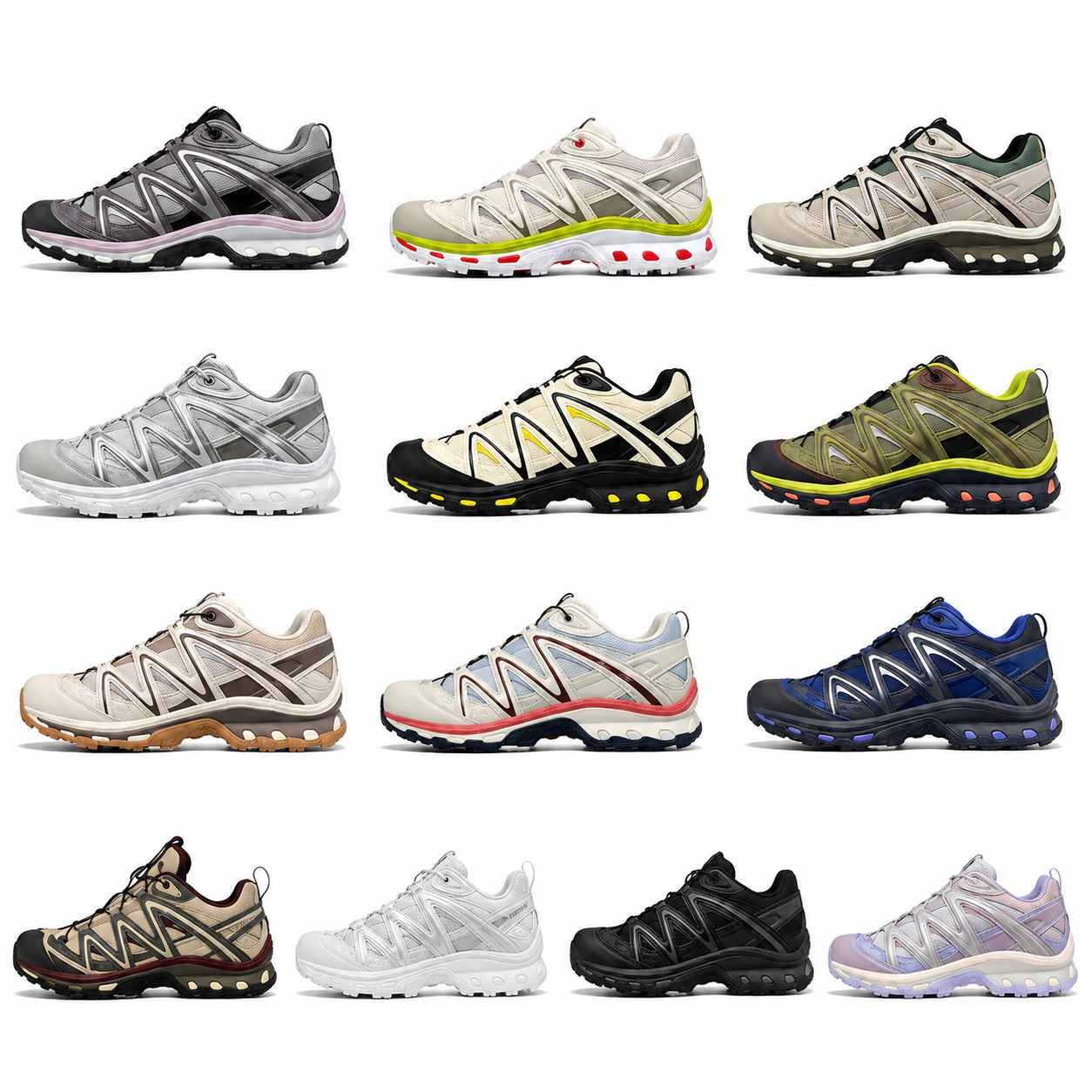 SLMN XT-QUEST Outdoor Sneakers Unisex Lightweight Hiking & Lifestyle Shoes | Mocha Brown Trail-Inspired Trainers