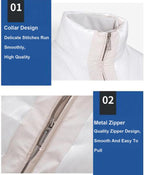 Premium-End-Technologie LED-Glasfaser-Leuchtjacke Leuchtender warmer Mantel für Herren | JXT-1111 