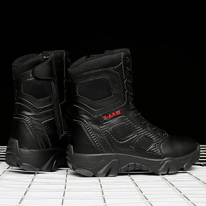 Scarpe militari MilTec Tactical Side Zip Boots Nero &amp; Desert | 112