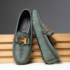 Herren-Leder-Loafer in Übergröße – Slip-On-Mokassins zum Fahren | 2566 