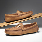 Herren-Leder-Loafer in Übergröße – Slip-On-Mokassins zum Fahren | 2566 