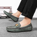 Herren-Leder-Loafer in Übergröße – Slip-On-Mokassins zum Fahren | 2566 