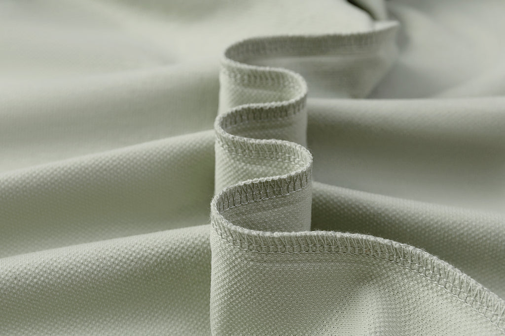 Herren-Poloshirt aus hochwertiger merzerisierter Baumwolle (220 g/m²), sechseckig, Perlenstickerei, Sommerkollektion | 8561 