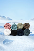 Antibakterielles kühlendes Baumwoll-T-Shirt für Herren – Sommer-Slim-Fit-Oberteil aus Eisseide mit Rundhalsausschnitt | 6550 