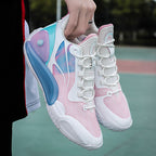 Bequeme Outdoor-Sportschuhe für Herren, atmungsaktiv, rutschfest, gepolstert, Basketball-Sneaker | 8258