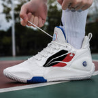 Bequeme Outdoor-Sportschuhe für Herren, atmungsaktiv, rutschfest, gepolstert, Basketball-Sneaker | 8258