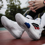 Bequeme Outdoor-Sportschuhe für Herren, atmungsaktiv, rutschfest, gepolstert, Basketball-Sneaker | 8258