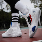 Bequeme Outdoor-Sportschuhe für Herren, atmungsaktiv, rutschfest, gepolstert, Basketball-Sneaker | 8258