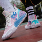 Bequeme Outdoor-Sportschuhe für Herren, atmungsaktiv, rutschfest, gepolstert, Basketball-Sneaker | 8258