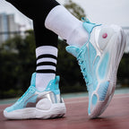 Bequeme Outdoor-Sportschuhe für Herren, atmungsaktiv, rutschfest, gepolstert, Basketball-Sneaker | 8258