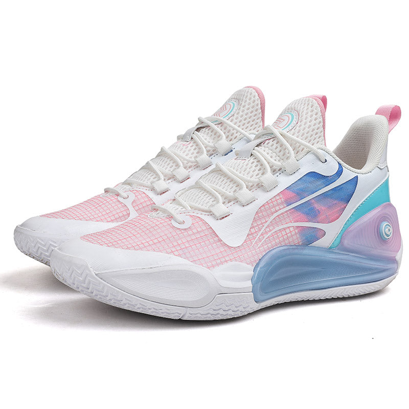 Bequeme Outdoor-Sportschuhe für Herren, atmungsaktiv, rutschfest, gepolstert, Basketball-Sneaker | 8258