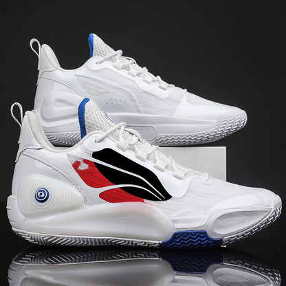 Men's Comfortable Outdoor Sports Shoes Breathable Anti-Slip Cushioned Basketball Sneakers | 8258