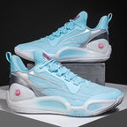 Bequeme Outdoor-Sportschuhe für Herren, atmungsaktiv, rutschfest, gepolstert, Basketball-Sneaker | 8258