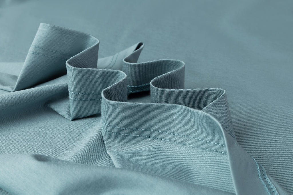 Antibakterielles kühlendes Baumwoll-T-Shirt für Herren – Sommer-Slim-Fit-Oberteil aus Eisseide mit Rundhalsausschnitt | 6550 