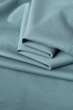 Antibakterielles kühlendes Baumwoll-T-Shirt für Herren – Sommer-Slim-Fit-Oberteil aus Eisseide mit Rundhalsausschnitt | 6550 