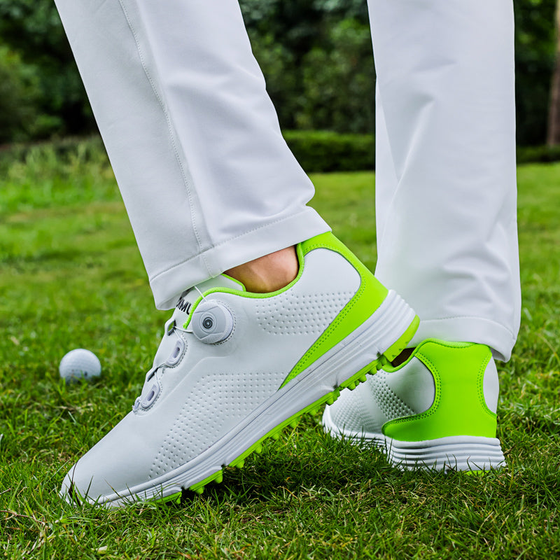 Scarpe da golf in pelle da uomo Scarpe da golf senza punte antiscivolo impermeabili | 20626