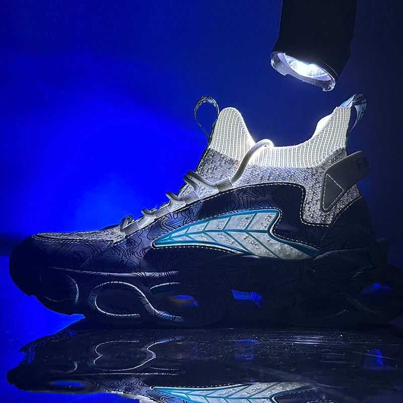 Herren Flyknit Sports AIRMAX Schuhe Atmungsaktive Blade Laufschuhe mit trendigem Mesh-Design | 2188