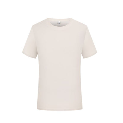 Hochwertiges antibakterielles T-Shirt aus Seide und Baumwolle | Unisex Sommer Kurzarm | Weiches und atmungsaktives T-Shirt mit klassischer Passform | L11-33911 