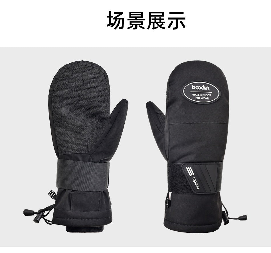 Boodun Kevlar Hipora Skihandschuhe – Wasserdichte &amp; Thermo-Winterhandschuhe | 6332078 