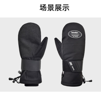 Boodun Kevlar Hipora Skihandschuhe – Wasserdichte &amp; Thermo-Winterhandschuhe | 6332078 