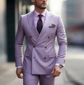 Men's Premium 2pcs Suits – Formal Wedding Groom Attire in Multiple Colors