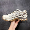 SLMN XT-QUEST Outdoor Sneakers Unisex Lightweight Hiking & Lifestyle Shoes | Mocha Brown Trail-Inspired Trainers
