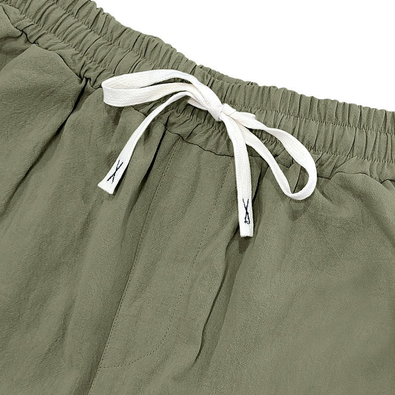 Herren Cargohose aus Leinen mit entspannter Passform | Atmungsaktive Sommerhose | MGTZ-6 