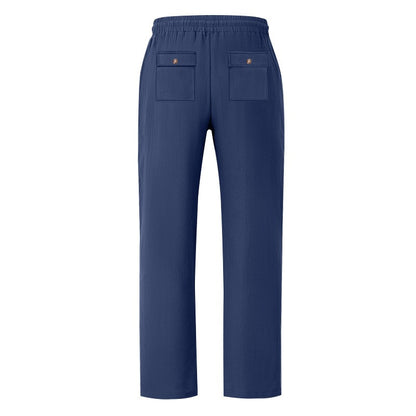 Herren Cargohose aus Leinen mit entspannter Passform | Atmungsaktive Sommerhose | MGTZ-6 