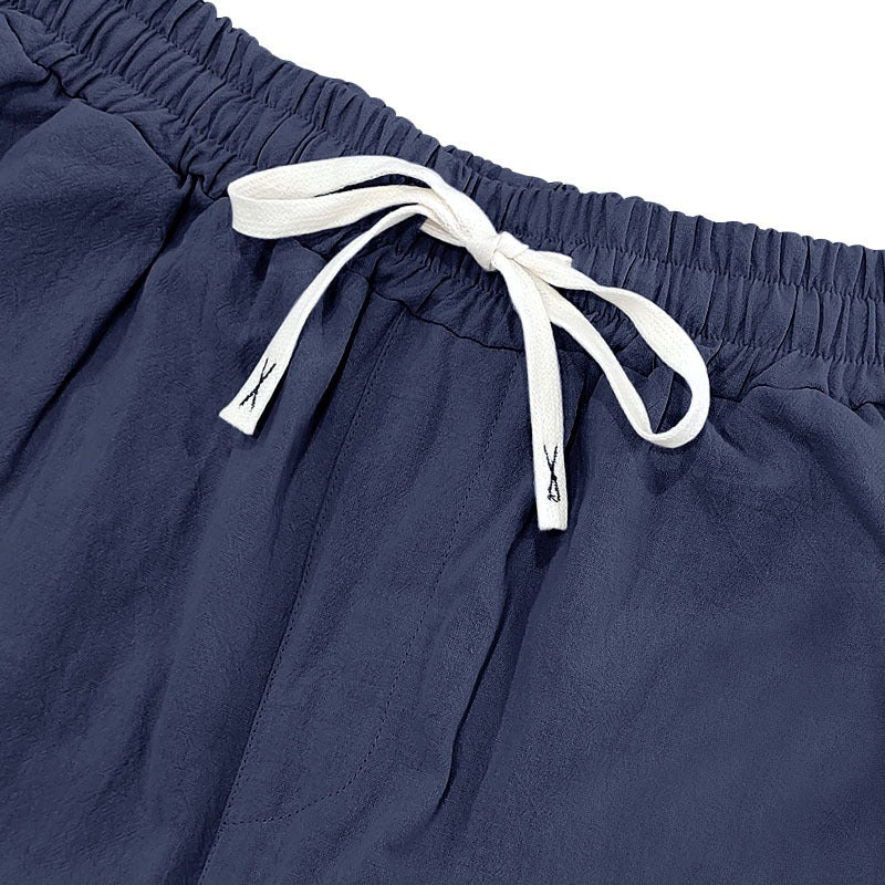 Herren Cargohose aus Leinen mit entspannter Passform | Atmungsaktive Sommerhose | MGTZ-6 