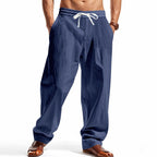 Herren Cargohose aus Leinen mit entspannter Passform | Atmungsaktive Sommerhose | MGTZ-6 