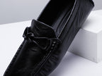 Herren-Loafer aus echtem Leder – Klassischer Fahr-Mokassin mit Anti-Rutsch-Sohle | 0063 