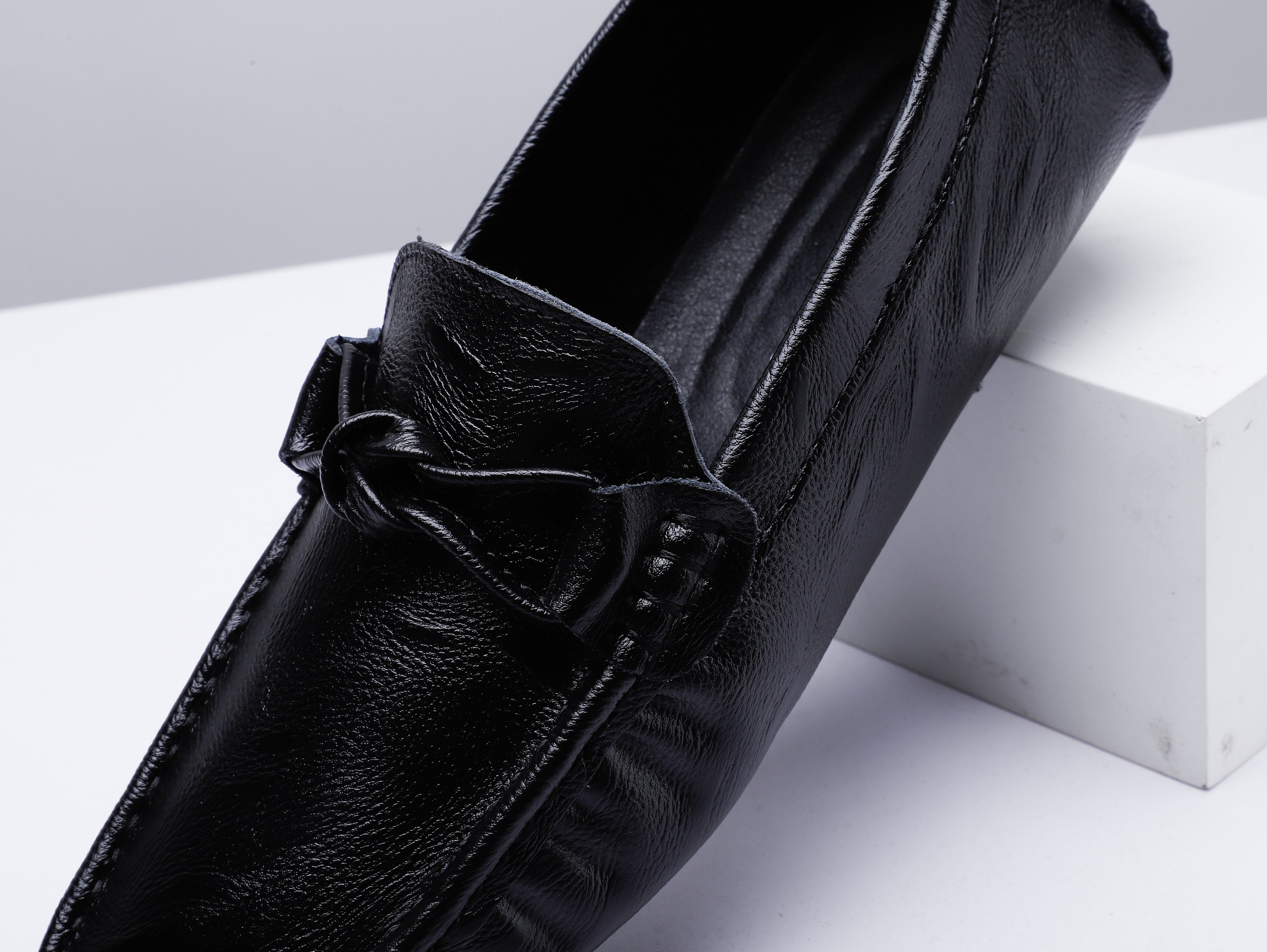 Herren-Loafer aus echtem Leder – Klassischer Fahr-Mokassin mit Anti-Rutsch-Sohle | 0063 