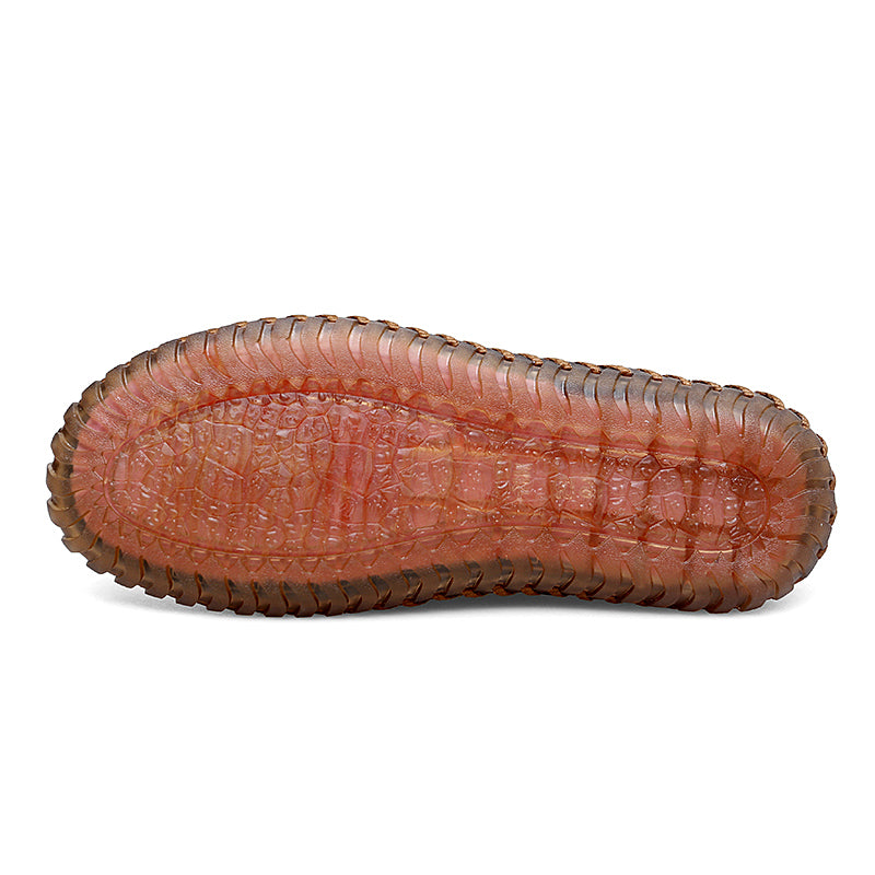 Handgefertigte Herren-Loafer aus Wildleder in Übergröße – Slip-On-Fahrerschuhe | 8666 