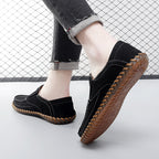 Handgefertigte Herren-Loafer aus Wildleder in Übergröße – Slip-On-Fahrerschuhe | 8666 