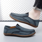 Handgefertigte Herren-Loafer aus Wildleder in Übergröße – Slip-On-Fahrerschuhe | 8666 