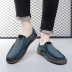 Handgefertigte Herren-Loafer aus Wildleder in Übergröße – Slip-On-Fahrerschuhe | 8666 