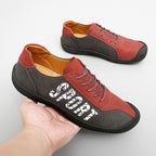 Herren-Slipper aus Ultrafaser-Leder, neue lässige Outdoor-Loafer | 96660