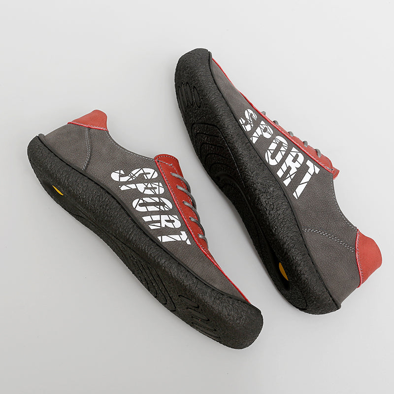 Herren-Slipper aus Ultrafaser-Leder, neue lässige Outdoor-Loafer | 96660