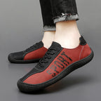 Herren-Slipper aus Ultrafaser-Leder, neue lässige Outdoor-Loafer | 96660