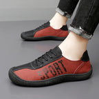 Herren-Slipper aus Ultrafaser-Leder, neue lässige Outdoor-Loafer | 96660