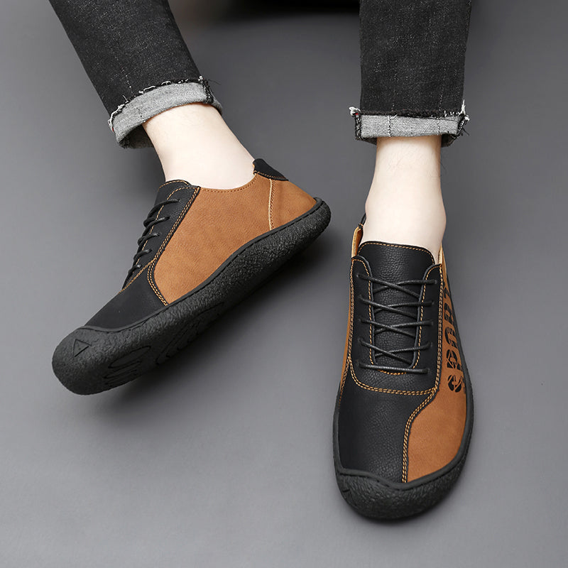 Herren-Slipper aus Ultrafaser-Leder, neue lässige Outdoor-Loafer | 96660