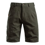 Herren-Cargo-Shorts aus 100 % Baumwolle – 2025 Sommer-Shorts mit geradem Bein, 5 Zoll | MZ0312 