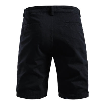 Herren-Cargo-Shorts aus 100 % Baumwolle – 2025 Sommer-Shorts mit geradem Bein, 5 Zoll | MZ0312 