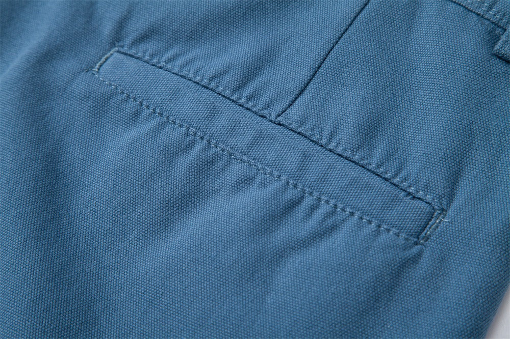 Herren-Cargo-Shorts aus 100 % Baumwolle – 2025 Sommer-Shorts mit geradem Bein, 5 Zoll | MZ0312 