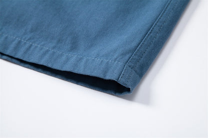 Herren-Cargo-Shorts aus 100 % Baumwolle – 2025 Sommer-Shorts mit geradem Bein, 5 Zoll | MZ0312 