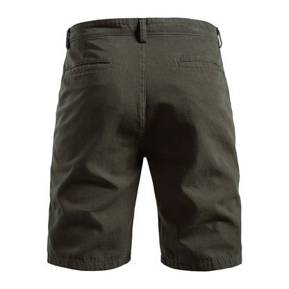 Herren-Cargo-Shorts aus 100 % Baumwolle – 2025 Sommer-Shorts mit geradem Bein, 5 Zoll | MZ0312 