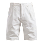 Herren-Cargo-Shorts aus 100 % Baumwolle – 2025 Sommer-Shorts mit geradem Bein, 5 Zoll | MZ0312 
