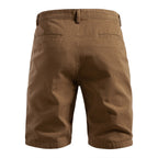 Herren-Cargo-Shorts aus 100 % Baumwolle – 2025 Sommer-Shorts mit geradem Bein, 5 Zoll | MZ0312 