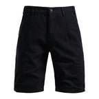Herren-Cargo-Shorts aus 100 % Baumwolle – 2025 Sommer-Shorts mit geradem Bein, 5 Zoll | MZ0312 